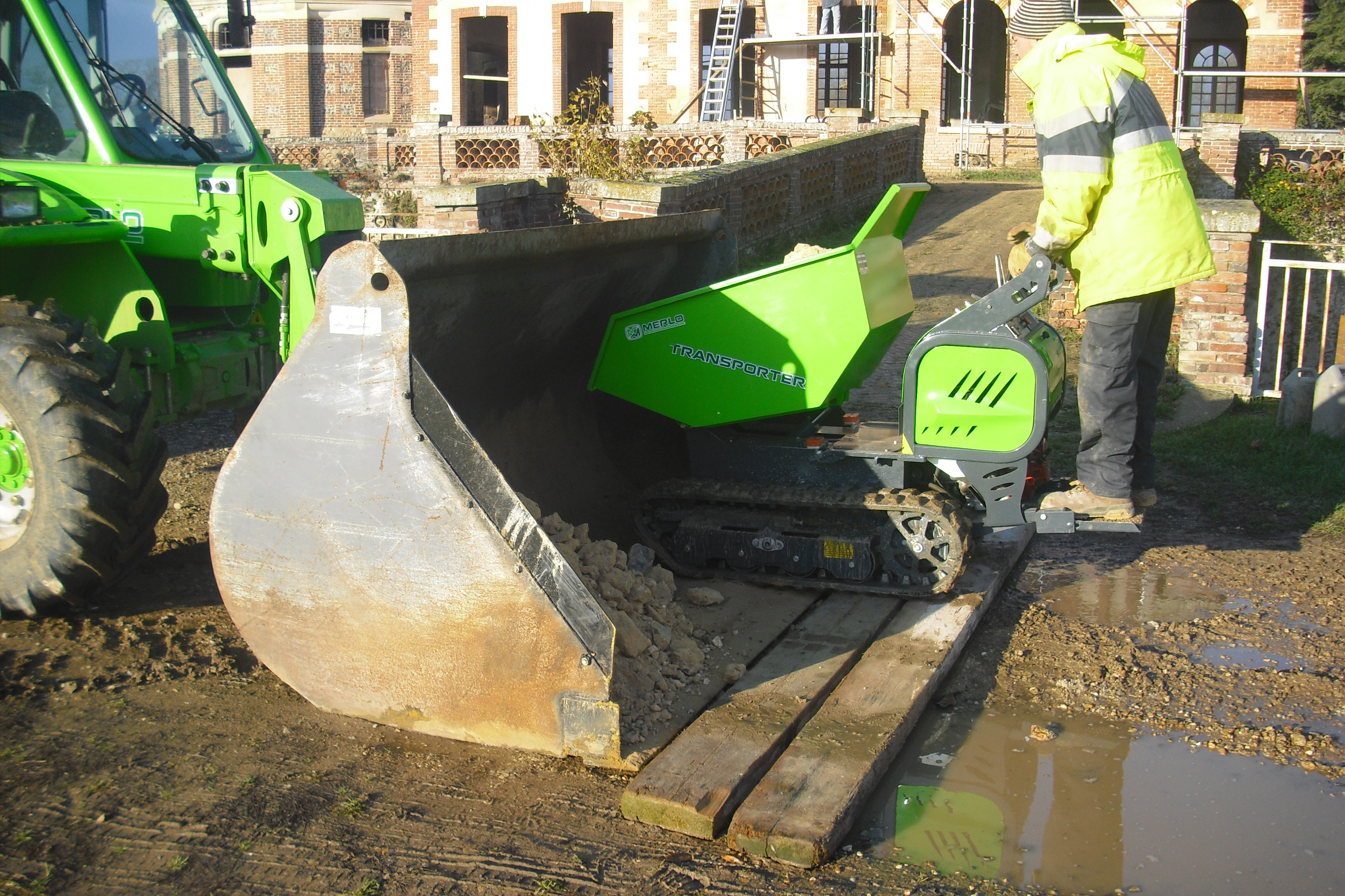 Mini-dumper Merlo Transporter